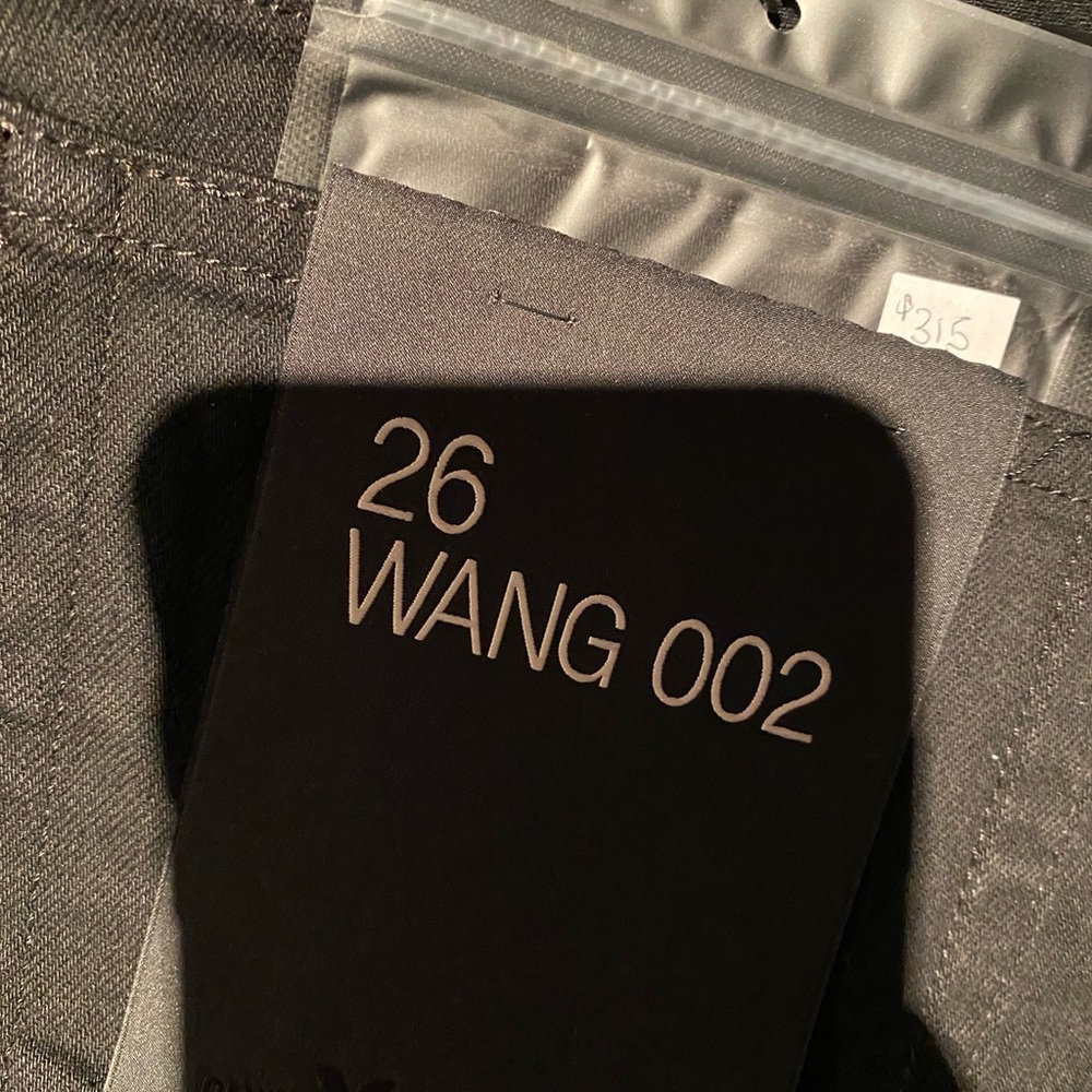 Alexander Wang Black Denim Style 002 (Mulitple Sizes) NWT - Picture 7 of 11